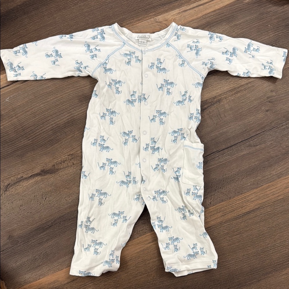 Kissy Kissy Leopard Baby Romper 12-18m